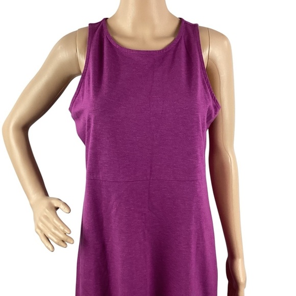 Eddie Bauer Sleeveless A-Line Tank Dress M Purple - Picture 2 of 7